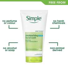 Simple Face Wash 3 Pk + Hydrating Light Moisturiser 3 Pk Set - Hydrating - View 3
