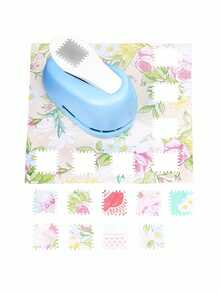 Stamp-Shaped Paper Punch, Cute Handheld Stamp Cutter, Suitable For Scrapbooking, Planner, Card Making, Creative DIY Stationery Tool, Applicable To Bullet Journal, Planner, Junk Journal, Photo Album, School Office Supplies, Gift For Craft Enthusiasts - Stamp Embossing Machine - View 4