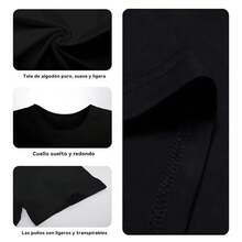 Women T-Shirts - Black - View 7