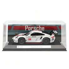 Bburago 1:43 Scale White Porsche 911 RSR Precision Crafted Alloy Racing Car Model, Suitable For Display And Gifting - Multicolor - View 9