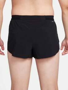Nike Men's Casual Versatile Printed Colorblock Sports Shorts For Running And Fitness - Black - View 2