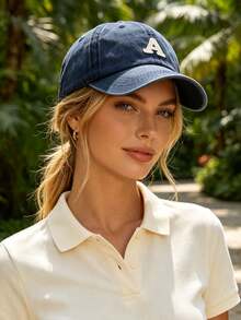 1PC Unisex Retro Washed Baseball Cap,Adjustable Casual Breathable Snapback Sports Cap, Suitable For Beach, Vacation, Travel, With UV Protection - Multicolor - View 5