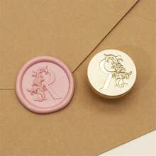 26 Letters Embossed Wax Seal Stamp Heads, Initial Wax Seal Stamps, Thickened Brass Wax Seal Stamps - Alphabet Stamp - View 23