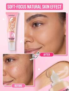 MISSLYN 1件裝 Cool Me Down Serum Veil 酷涼色調底妝液，液態霧面粉底，涼感效果，中度可疊加遮瑕，保濕精華質地，平滑無瑕妝效，毛孔模糊控油，輕盈日常底妝 - #128 Hazelnut Cream - 查看 4