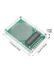 Generador de frecuencia USB de resonancia de Schumann ajustable a 7,83 Hz, con rango de frecuencia ajustable de 0,1 Hz a 100 kHz, pantalla digital de alta precisión, un reemplazo para diapasones y una herramienta esencial para la investigación y pruebas científicas. - Verde - Ver 3