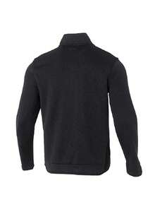 Under Armour Men's Sports T-Shirt & Tank Top UA M Sweater Fleece QZ Half-Zip Stand Collar Long Sleeve Athletic Top 6003722-001 - Black - View 6