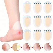 1/10/20/30/50pcs Transparent Gel Anti-Chafing Foot Pads, Heel Protection Pads, Front Foot Gel Cushion Pads, Waterproof Foot Patches - Transparent - View 6