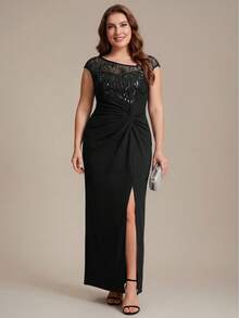 EVERPRETTY Women Plus Formal & Evening Dresses - 黑色 - 查看 1