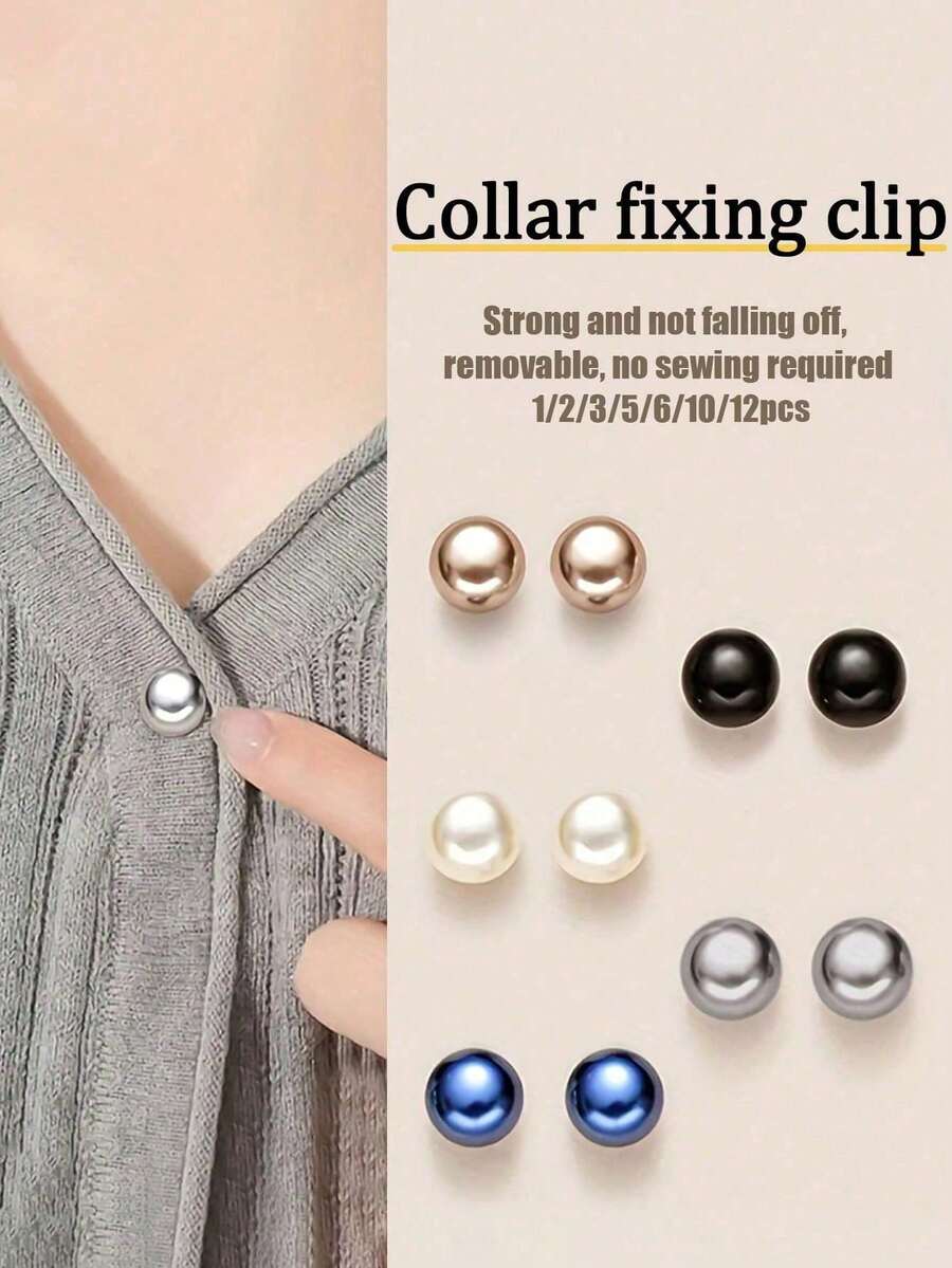 6/3/1pc Patterned Plastic Buttons, Anti-Exposure Fashion Decorative Adjustable No-Sew Buttons, Suitable For Shirts, Dresses, Coats And Tops, Sewing Supplies, Brooches, Sewing, Buttons, Badges, Buttons, Handmade Crafts