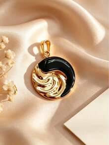Multi-Style Summer Vacation Exclusive Color-Block Swirl DIY Pendant Set, Skin-Friendly Sweat-Resistant Macaron Color Interchangeable Necklace Style, Honeymoon Anniversary Gift, Bridesmaid Gift Box Jewelry - Multicolor - View 6