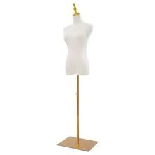 YUNRUX Adjustable Mannequin For Clothing Stores, Women's Model, Dress Display Model, Bridal Gown Stand - C - View 7