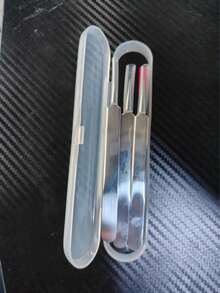 超細黑頭移除器,適用於正常肌膚,痤瘡工具,設計優雅耐用,美容沙龍面部護理工具,附收納袋 - A - 查看 13