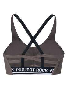 Under Armour Women's Sports Bra Pjt Rck All Train Crsbck Bra-BRN 2026 Summer New Cross Strap Fitness Bra 1380181-176 - Brown - View 2
