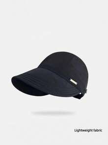 1pc Multicolor Breathable Sun Protection Baseball Cap, Fashionable Versatile Duck Bill Hat With Mask Hook, Soft Foldable, Suitable For Outdoor Activities And Daily Wear, Women's Hat, Men's Hat, UV Protection, Holiday Gift - Multicolor - View 13