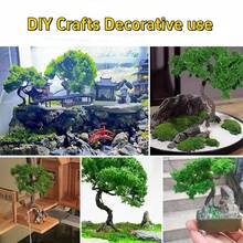 Miniature Model Tree 5/7/10cm Artificial Tree Artificial Plant Wire Trunk Plastic Powder Tree Suitable For DIY Crafts, Train Track Decoration, Architectural Model Display, Desktop Bonsai, Handmade Decor, Miniature Landscape Decoration, Garden Home Room Decoration - Green - View 4