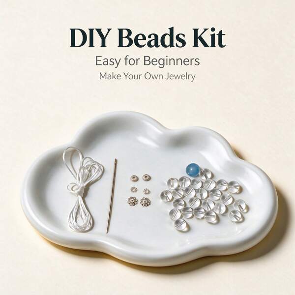 Bộ làm vòng tay DIY đá pha lê trong suốt & aquamarine 8mm - Phong cách Bohemian sang trọng tinh tế, thiết kế xếp chồng, phù hợp cho người mới bắt đầu tạo nhiều vòng tay, trang sức unisex cho cặp đôi mọi dịp, giảm lo âu, mang lại bình an nội tâm, tình yêu, chữa lành & thiền định, quà tặng ngày lễ lý tưởng