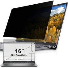 Layar Pelindung Privasi Laptop 13,3 Inci, 14 Inci, 15,6 Inci, 16 Inci, Rasio Aspek 16:9/16:10 Kompatibel dengan Lenovo HP Envy XPS, Pelindung Filter Cahaya Biru Anti Silau yang Dapat Dilepas - View 6