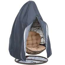 1pc/Set Outdoor Egg Chair Cover, Single Hanging Chair Cover With Zipper And Drawstring, 6 Colors Available, Patio Swing Chair Cover, Suitable For Garden, Backyard, Porch - Multiple Styles - View 6