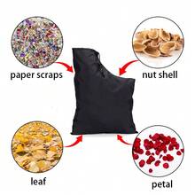 H&R Garden Leaf Grass Blower Bag Shredder Collection Sack Vacuum Storage Replacement - A - Ver 2