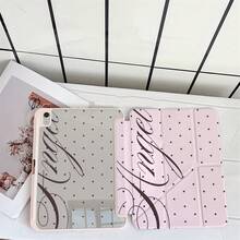 極簡粉色波點平板翻蓋保護殼，附筆槽，相容 iPad 10代 Smart Case/11(A16 2025)/相容 Galaxy S9/S7/S10+/相容小米/相容華為 - 彩色 - 查看 8