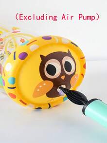 1pc Baby Push-Pull Walker Toy, New Inflatable Baby Walker, Baby Crawling Drum, Early Education Puzzle Development And Activity Toy, Early Learning Walker Toy Gift For Baby - Multicolor - View 2