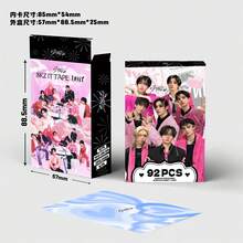2026 New - 92pcs SKZ New Album Double-Sided Photo Cards Collection Cards Boxed Photo Cards Support Cards Stickers - Birthday Gift - Gift - Multicolor - View 7