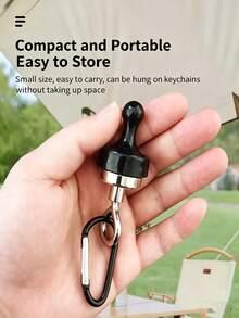 Magnetic Canopy Hooks, Detachable Strong Magnetic Tent Fastener Clips, Multifunctional Hanging Buckle For Camping Beach Picnic Outdoor Party - Multicolor - View 1