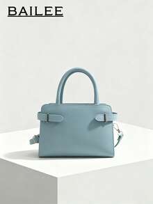 BAILEE Stylish, Minimalist, Solid-Colored Women's Handbag With Adjustable Strap Design And Detachable Shoulder Strap. Perfect For Party Outfits And As A Gift - Multicolor - View 2