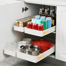 Slide Out Organizer - White - View 8