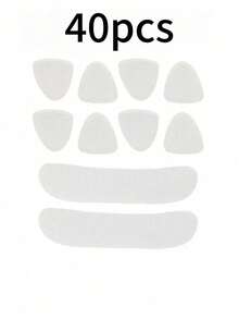 10 Peças Adesivos Faciais, Usados para Melhorar as Dobras Nasolabiais, Levantar a Pele Facial, Apertar os Cantos da Boca e Bochechas, Adesivos Faciais, Use Consistentemente Adesivos Faciais para Nutrir a Pele Facial, Suavizar as Dobras Nasolabiais, Pode nos Fazer Voltar ao Campus, Parecer Melhor Quando Estiver na Escola, Use Durante a Vida Escolar Diária, Participando de Atividades, Festivais e Antes de Feriados. - Branco - Visão 16