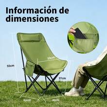 Folding Chairs - Green - View 1