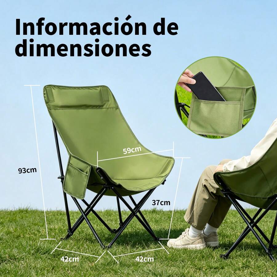 Folding Chairs - Green - View 1
