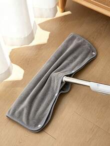 Vigour Summer Floor Scraper Mop Set, Magic Floor Scraper Replacement Cloth, Includes Cover Cloth, Coral Fleece Floor Cleaning Cloth, Mop Absorbent Cover, One-Pass Dust Removal, Thickened Non-Shedding, Easy To Clean And Machine Washable, Professional Cleaning Supplies, Thickened Absorbent Towel, Floor Wiping Cloth, Home Essential - Multicolor - View 7