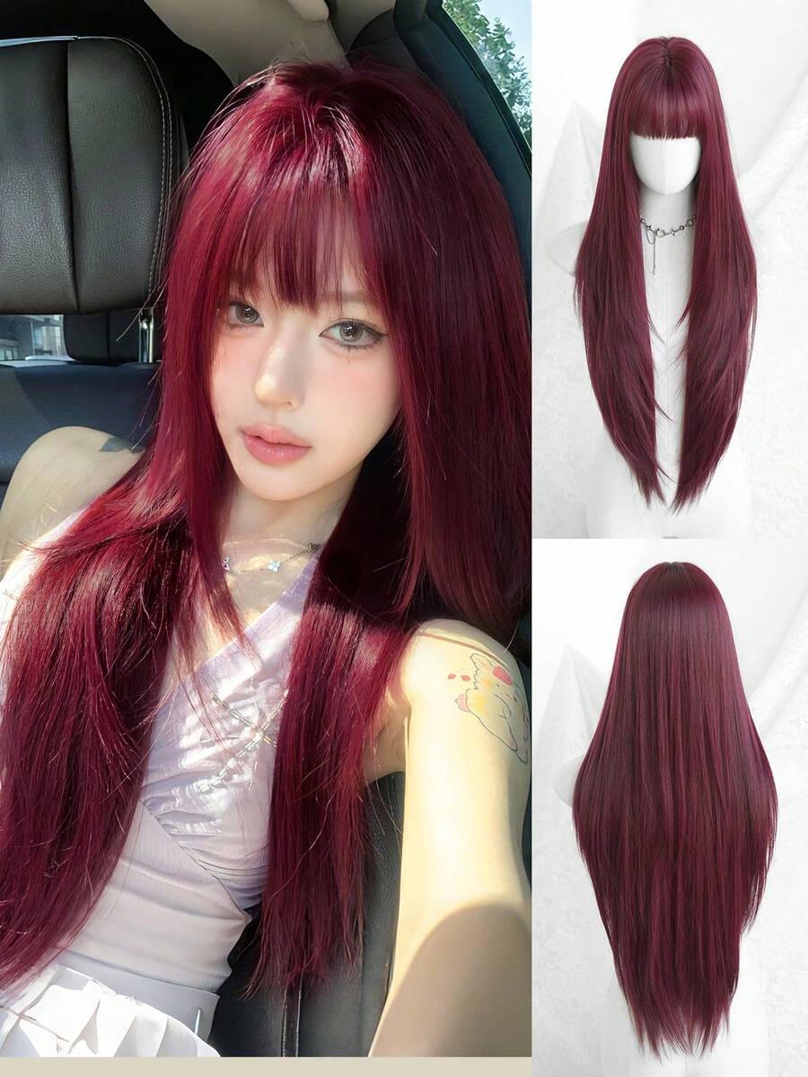 Synthetic Weave - Red - View 1