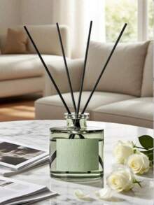 Aromatherapy Reed Diffuser Set, Natural Essential Oils, Floral Jasmine Gardenia Pear Blossom Freesia Tea Scent, Long-Lasting Odor Removal, Suitable For Home Office Bedroom Living Room, Thanksgiving Christmas Housewarming Gift, Aromatherapy Diffuser, Gift For Girlfriend - Multicolor - View 2