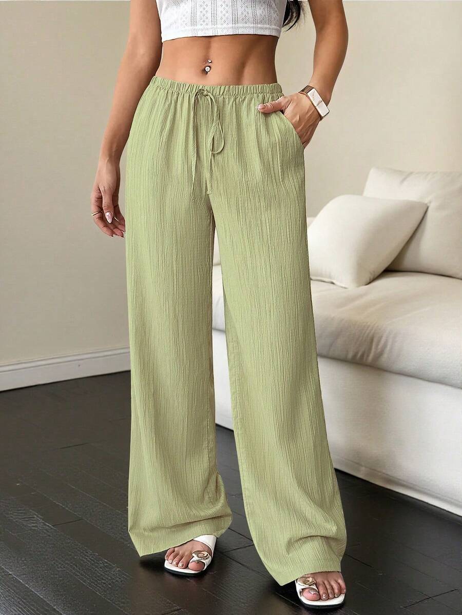 Women Pants - Limelight Green - 查看 1