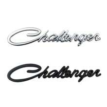 Challenger 英文字母汽車貼紙 金屬徽章貼花，適用於 Dodge Challenger Journey Charger Ram 1500 Caliber Caravan Avenger - A - 查看 9