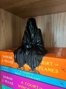 Bookshelf Undead Ornament Halloween Grim Reaper 3D Aesthetic Craft, Creative Desktop Office Printed Decoration Room Decor Home Decor Halloween Decor - Grim Reaper - View 2