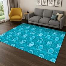Cute Cartoon  Barnacles Carpet Rug Bedroom Living Room Sofa Doormat Home Decor,Kid Game Area Rug Non-Slip - 4 - View 12