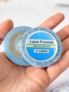 Waterproof Lace Front Wig Tape, 3 Yards - Double-Sided Adhesive For Secure Hold On Wigs And Extensions - Strong, Flexible Hold - Waterproof Lace Front Wig Tape - Strong Bond, Double-Sided Support For Extensions And Wig Pieces, Halloween - View 3