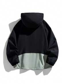 Men's Autumn/Winter Outdoor Jacket, Casual Fashion Minimalist Jacket - Black - View 3