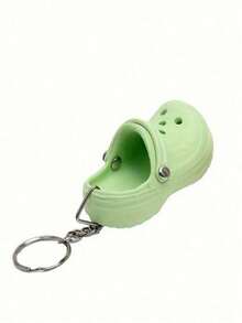 1pc Cute Mini EVA Shoe, Suitable For Keychain Bag Accessory Car Decor Pendant Shoe Ornament Y2K Style Charm - Multicolor - View 10