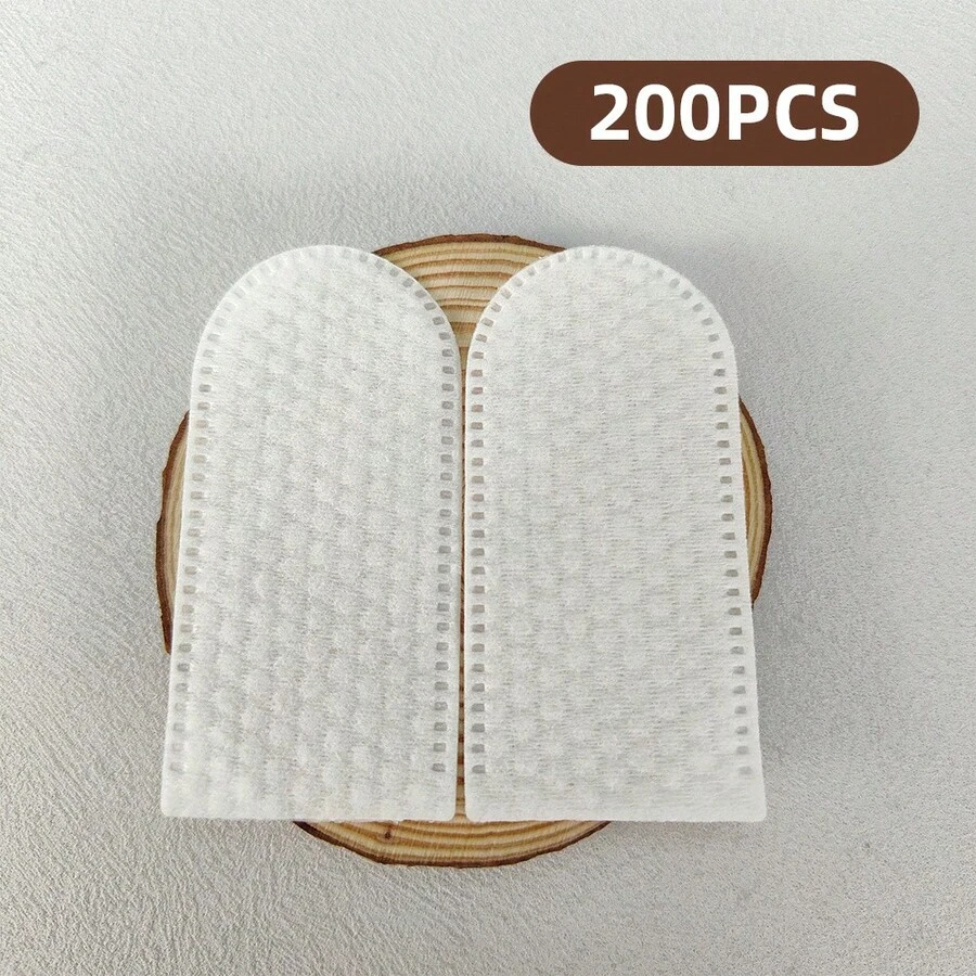 寵物手指套,一次性不織布材質,用於清潔狗貓口腔與牙齒,刷牙用手指套 - 彩色 - 查看 1