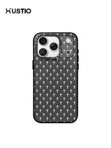 1pc Religious Full-Screen Cross Pattern Transparent Anti-Drop TPU Phone Case, Camera Bump Protection Shell, Suitable As Holiday Gift For Partner And Friends, Compatible With Apple XS/XS Max/XR/11/12/13/14/15/16 Pro/Pro Max/14/15 Plus/17/16 Pro Max - Multicolor - View 6