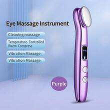 FIYIBAN 1pc Electric Eye Massager With Heat Therapy And Multi-Level Adjustment - Reduces Dark Circles And Puffiness, Constant Temperature Soothing Eye Care, Gentle Vibration, Constant Temperature Eye Care, Suitable As A Gift - Multicolor - View 10
