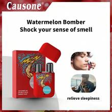 1PC Essential Oil Nasal Inhaler,Portable Sinus Relief Relaxing Energy Booster - Refreshing And InvigoratingInhaler,Peppermint Refreshing Stick,Helps Prevent Drowsiness,Suitable For Driving,Contains Essential Oil Ingredients A Gift For A Friend - A - View 3