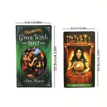 Kartu Tarot Penyihir Hijau 78 Kartu, Memadukan Sihir Alam, Meditasi dan Ramalan, Cocok untuk Pemula, Set Kartu Tarot, Kartu Ramalan - Hijau - View 3