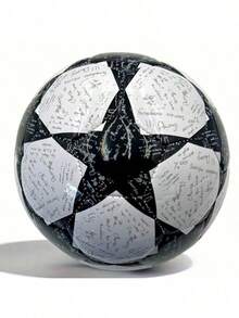 1pc No. 2 Pentagram Style Football, A Durable Football For Outdoor Training And Recreation, Backyard, Park And Beach Kicking - Multicolor - View 13