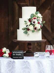 1/7/5/10/14pcs Small Chalkboard Signs, Approx. 4"X3", Easy To Write And Erase - Food Labels, Buffet, Party, Table, Wedding, Bakery, Wedding Signage, Wedding Reserved Seat Signs, Table Cards - Multicolor - View 7