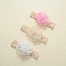 Multi-Pack Multicolor Soft Elastic Baby Headbands, Breathable, Suitable For All Seasons, Perfect Gift And Photo Prop - 彩色 - 查看 12
